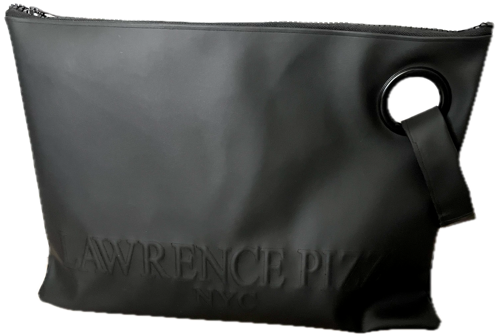 Bio Leather Large Clutch Bag