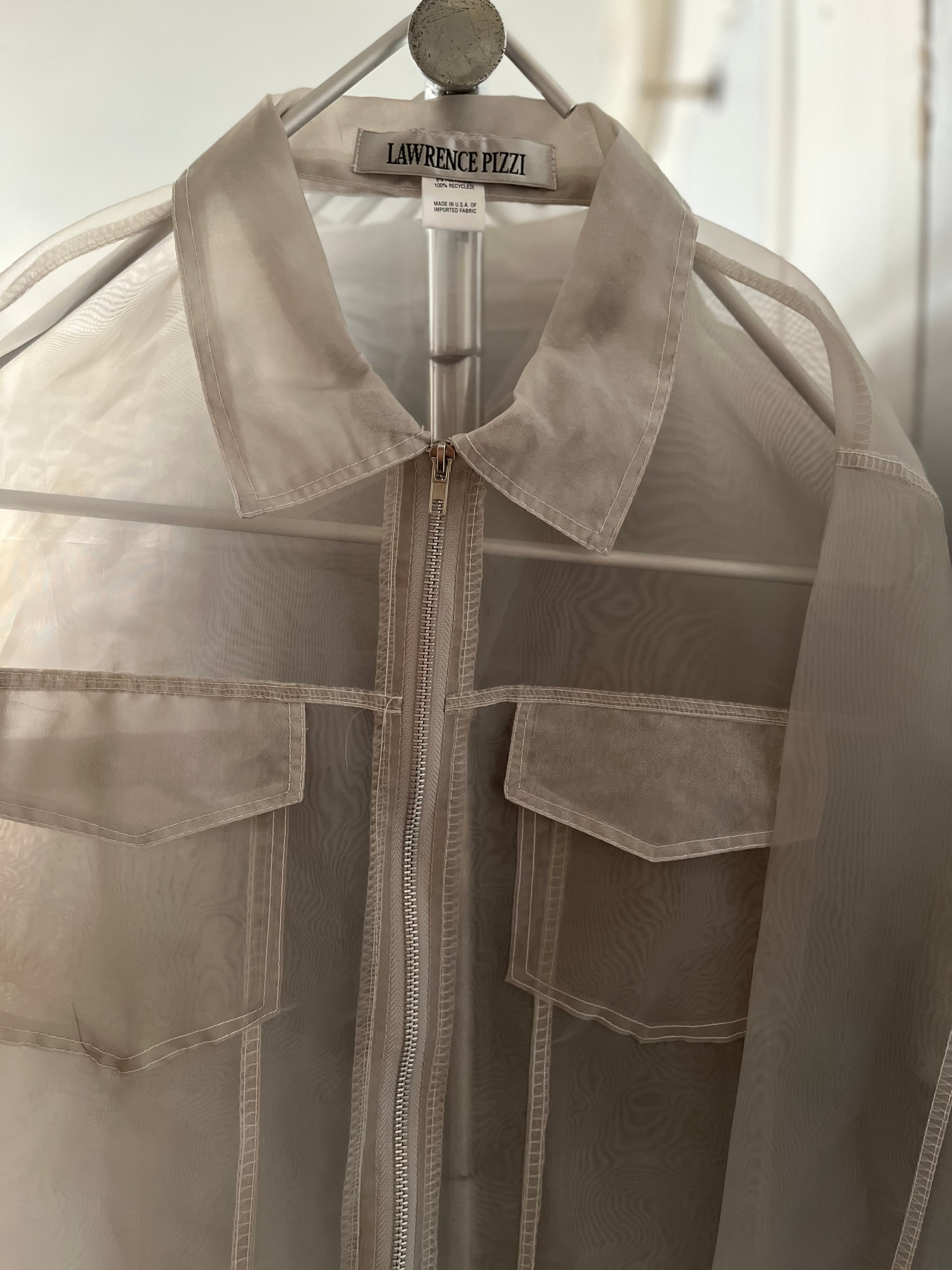 Zipped Trucker Jacket (Recycled Glass)